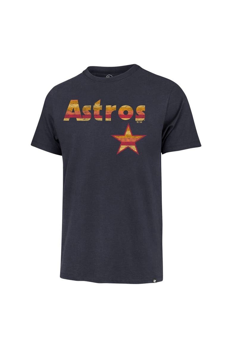Men's '47 Navy Houston Astros Premier Franklin T-Shirt, Alternate, color, Navy