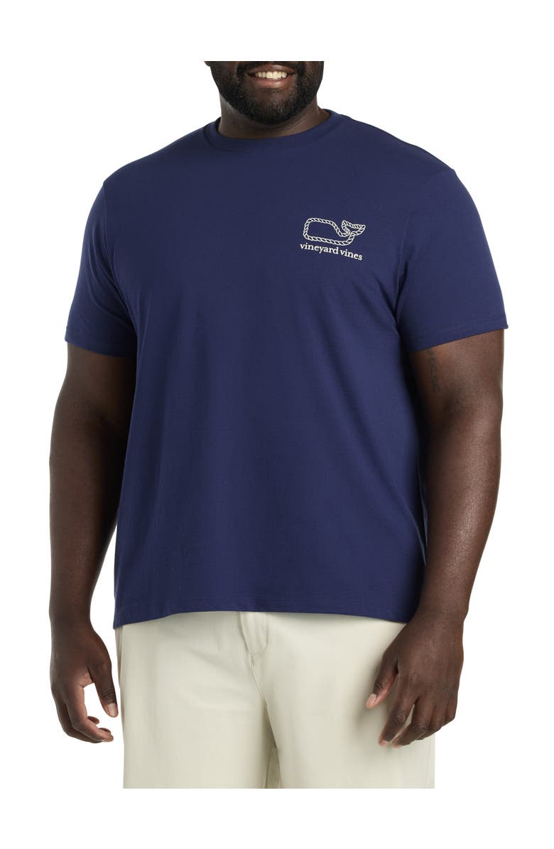 vineyard vines Big & Tall Rope Flag Graphic Tee, Main, color, 