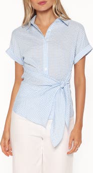 Petal & Pup Shiloh Side Tie Shirt