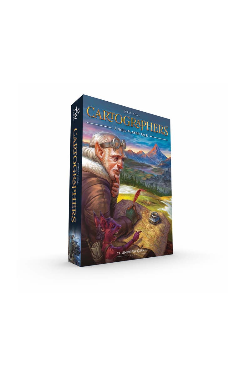 Thunderworks Games Cartographers, A Roll Player Tale Strategy Board Game, Main, color, Multicolored