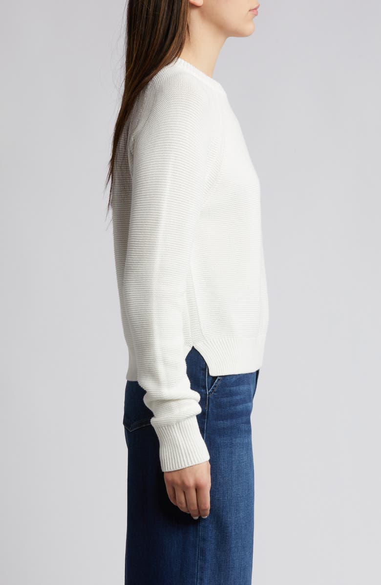 French Connection Lillie Mozart Crewneck Cotton Sweater, Alternate, color, 