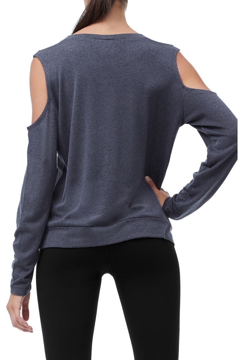 Cold Shoulder Tee, Alternate, color, CHARCOAL001