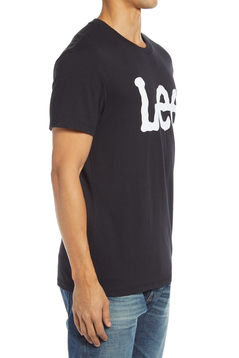 Logo Graphic Tee, Alternate, color, BLACK