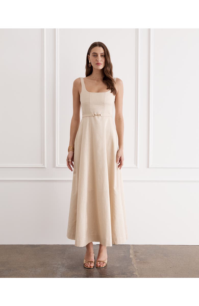 Aqua Blu Claudette Maxi Dress, Main, color, Atelier