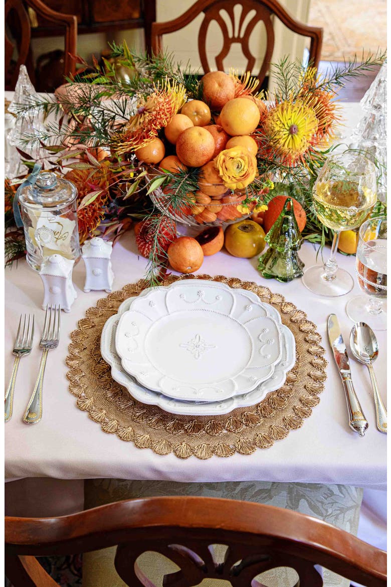 Jardins du Monde Salad/Dessert Plate, Alternate, color, WHITEWASH