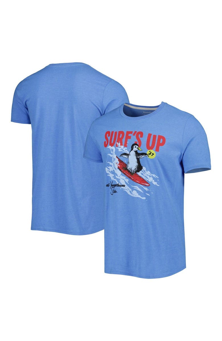 HOMEFIELD Men's Homefield Blue Youngstown State Penguins Surf's Up Hometown T-Shirt, Main, color,