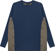 MCM Maternity Ribbed Drawstring Hem Long Sleeve Top Shirt Combo
