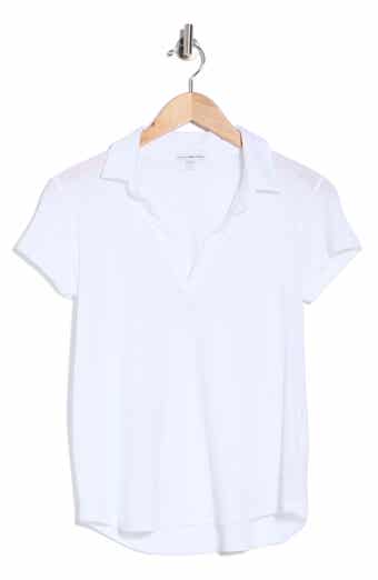 Curved Hem Polo