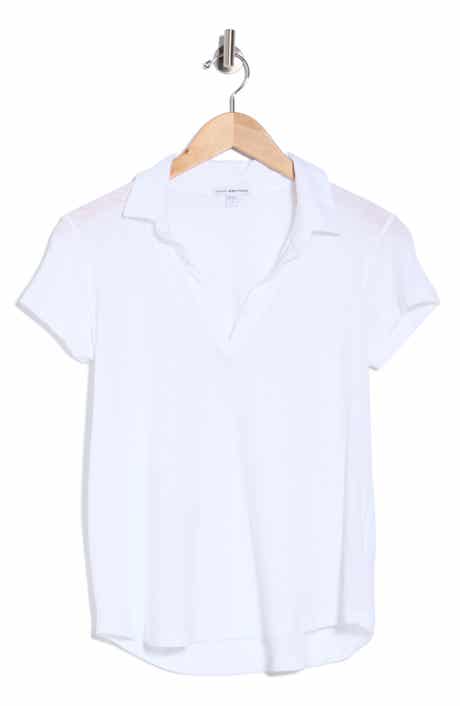 Curved Hem Polo