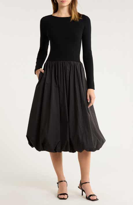 Romana Bubble Hem Cocktail Dress
