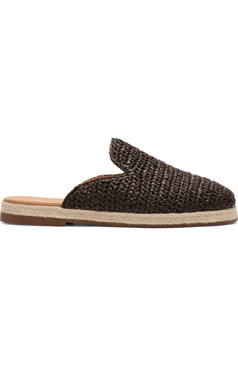 MARC NOLAN Bahia Woven Raffia Mule, Alternate, color, Brown Raffia