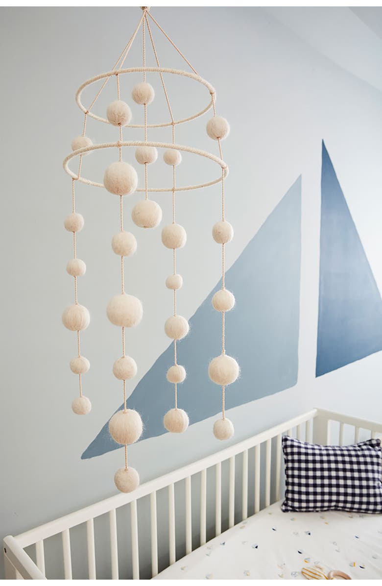 Pehr Dream a Dream Mobile, Alternate, color, Cream