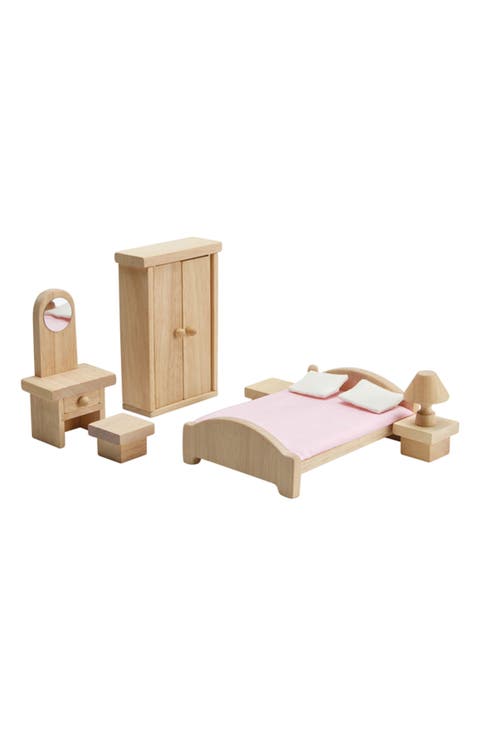 Classic Dollhouse Bedroom Set