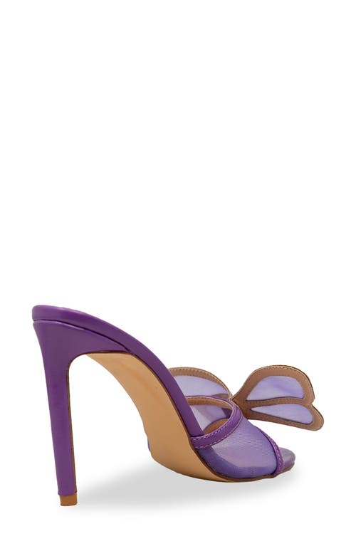 CHASE & CHLOE CHASE AND CHLOE YURELI BUTTERFLY MESH MULE SANDAL 