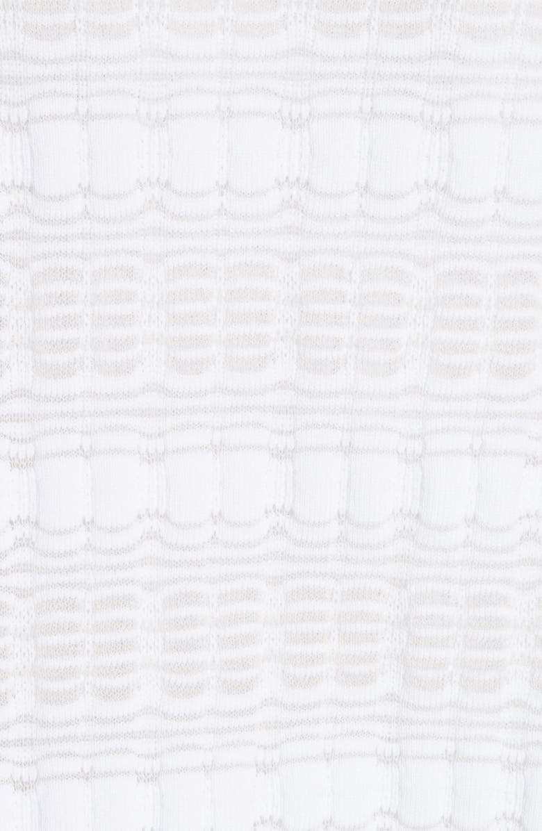 St. John Collection Monica Sheer Knit Cardigan, Alternate, color, 