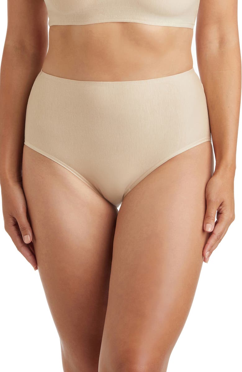 TC Wonderful Edge<sup>®</sup> 3-Pack Cotton & Modal Briefs, Main, color, Warm Beige