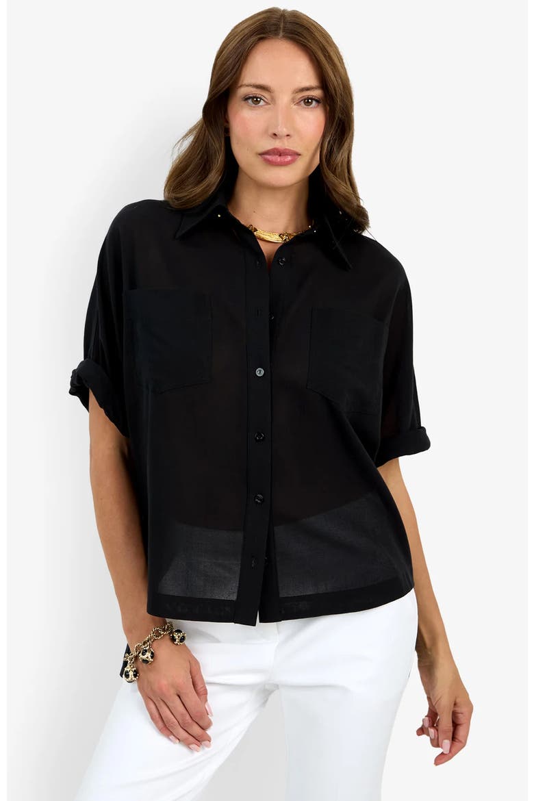 Hawaii Top, Alternate, color, Black