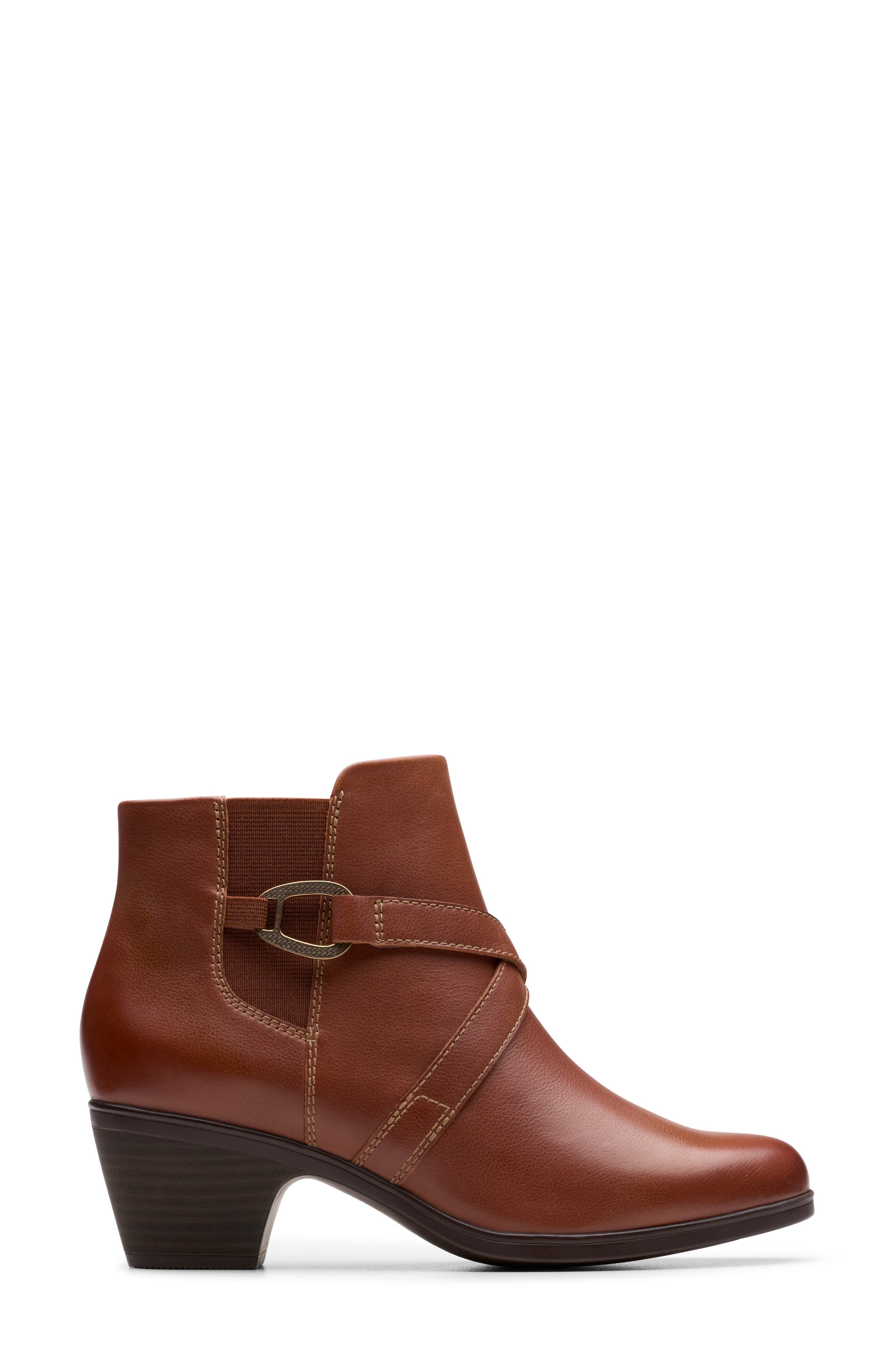 Clarks<sup>®</sup> Emily2 Henley Boot, Alternate, color, British Tan Leather