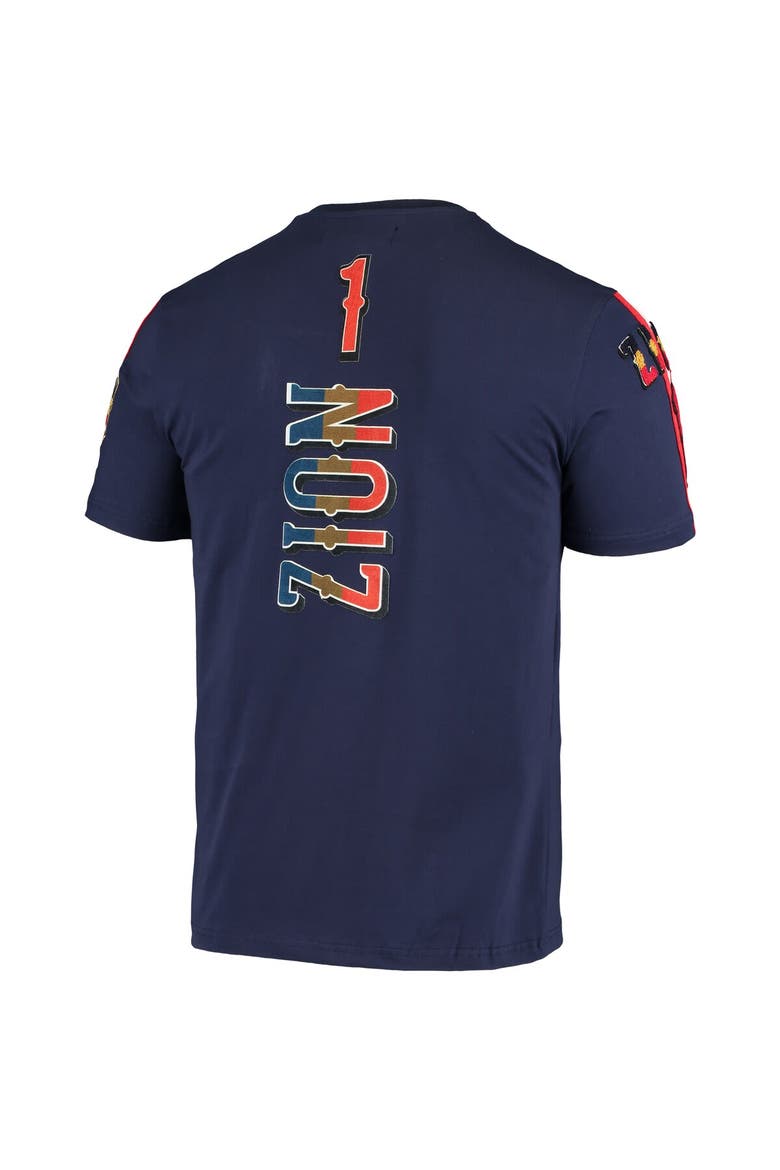 Men's Pro Standard Zion Williamson Navy New Orleans Pelicans Player T-Shirt, Alternate, color, Navy
