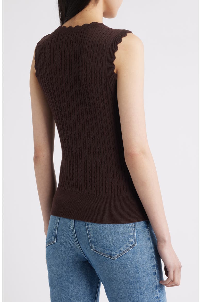 Syrie Top, Alternate, color, DARK BROWN