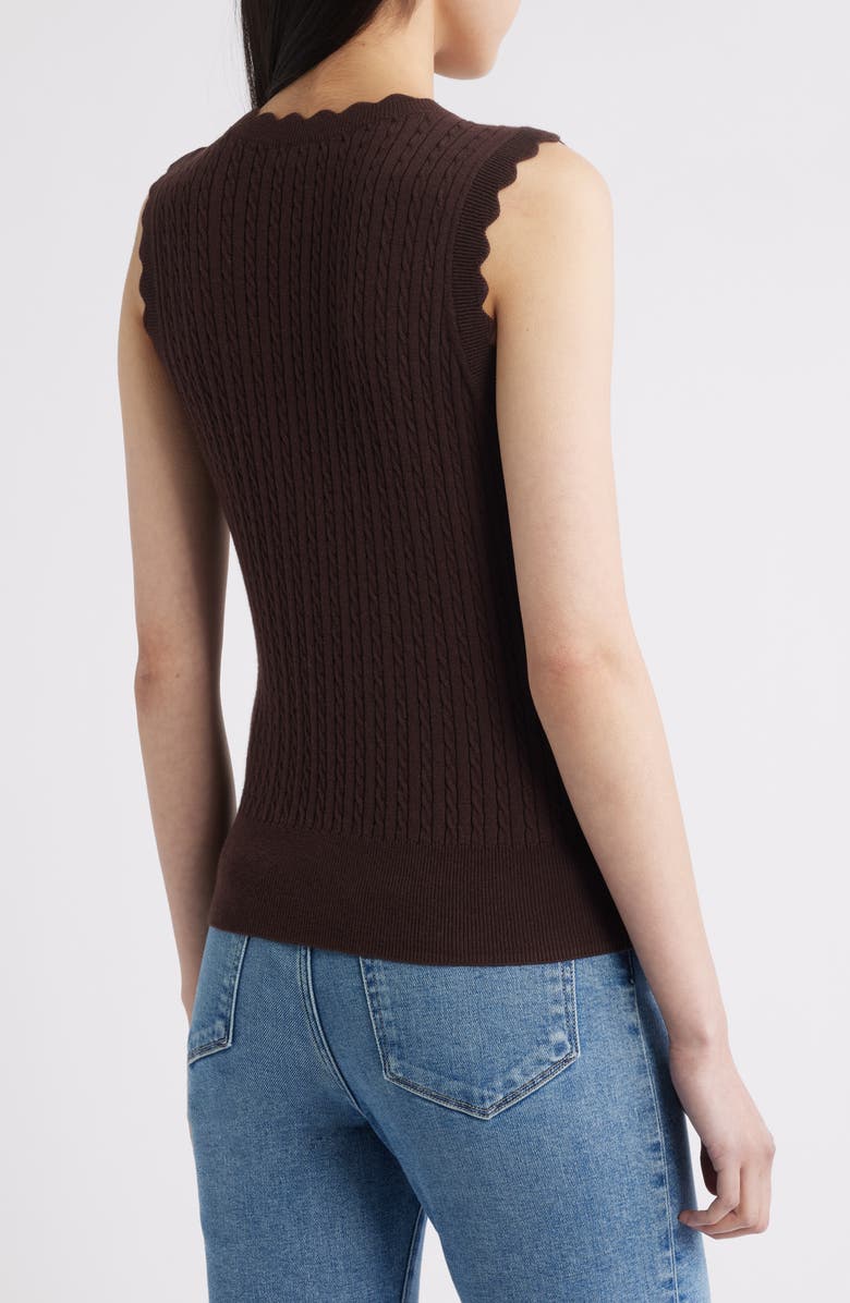 PAIGE Syrie Top, Alternate, color, Dark Brown