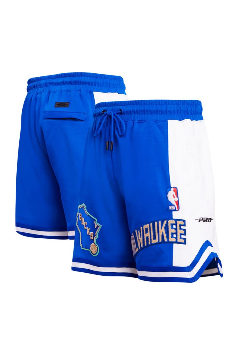 Men's Pro Standard Royal Milwaukee Bucks 2023/24 City Edition DK Shorts, Main, color, Royal