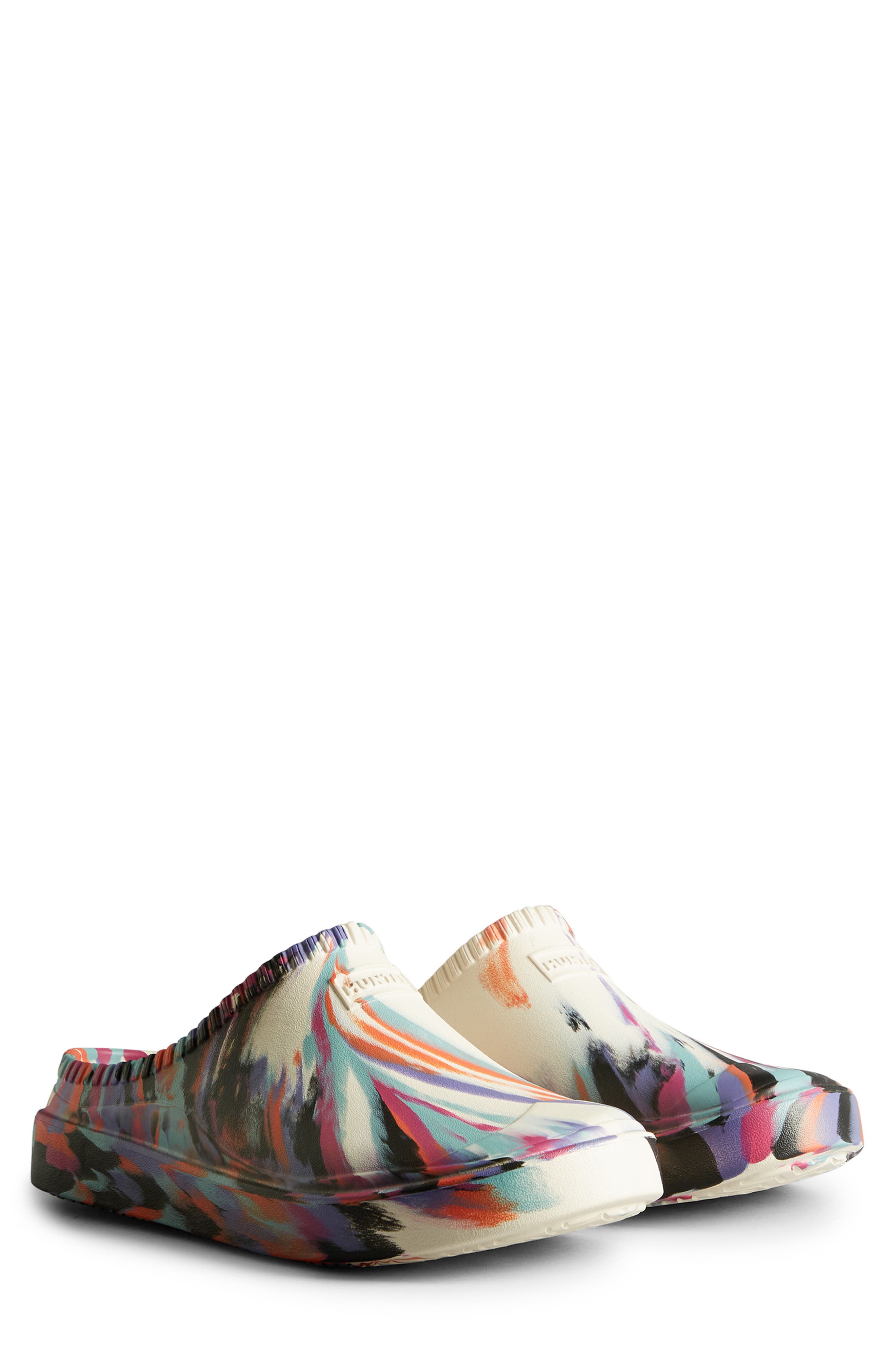 Gender Inclusive In/Out Bloom Clog, Main, color, WHITE MARBLE/ WHITE WILLOW