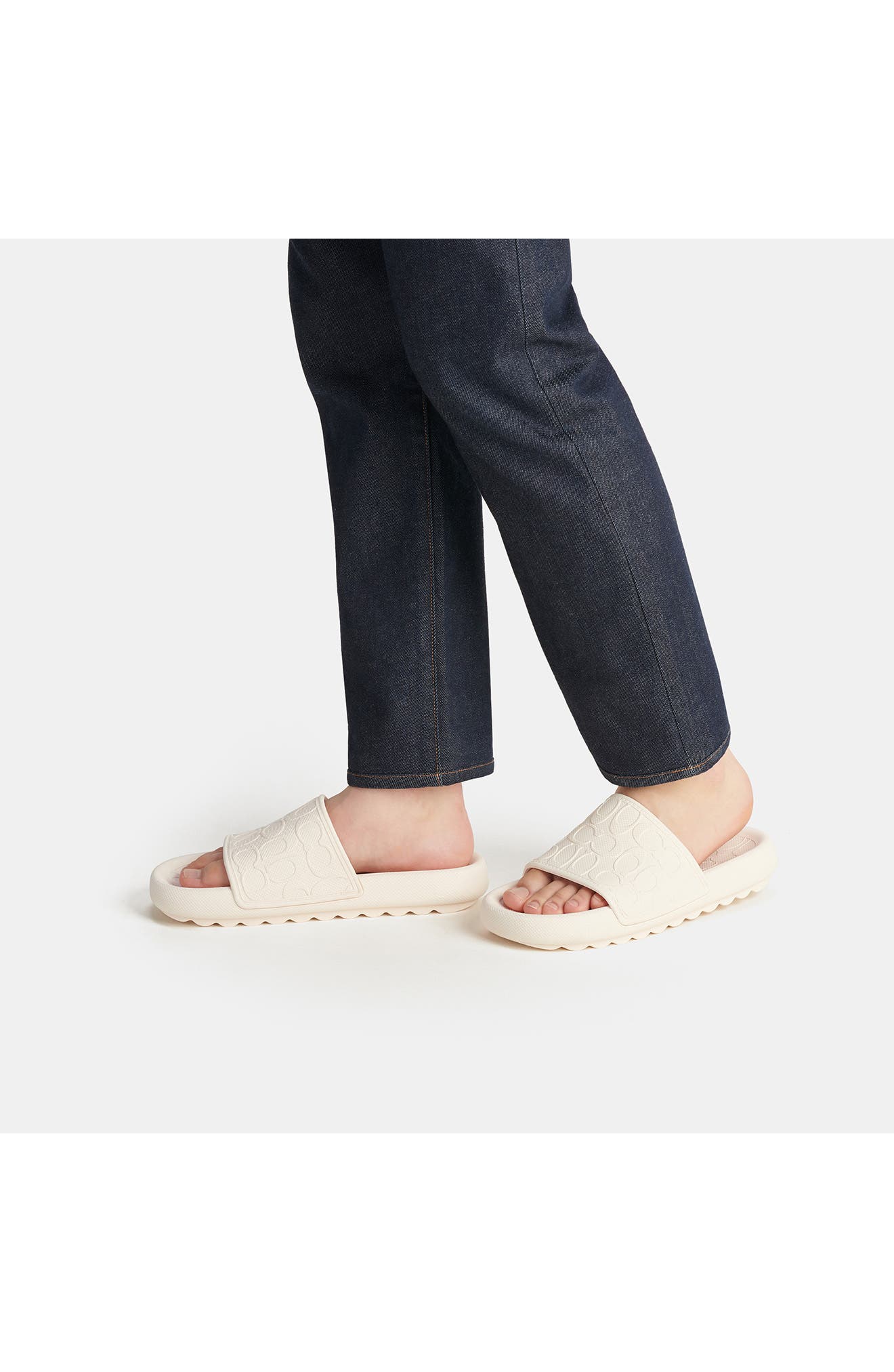 COACH Obi Sport Slide Sandal, Alternate, color, 