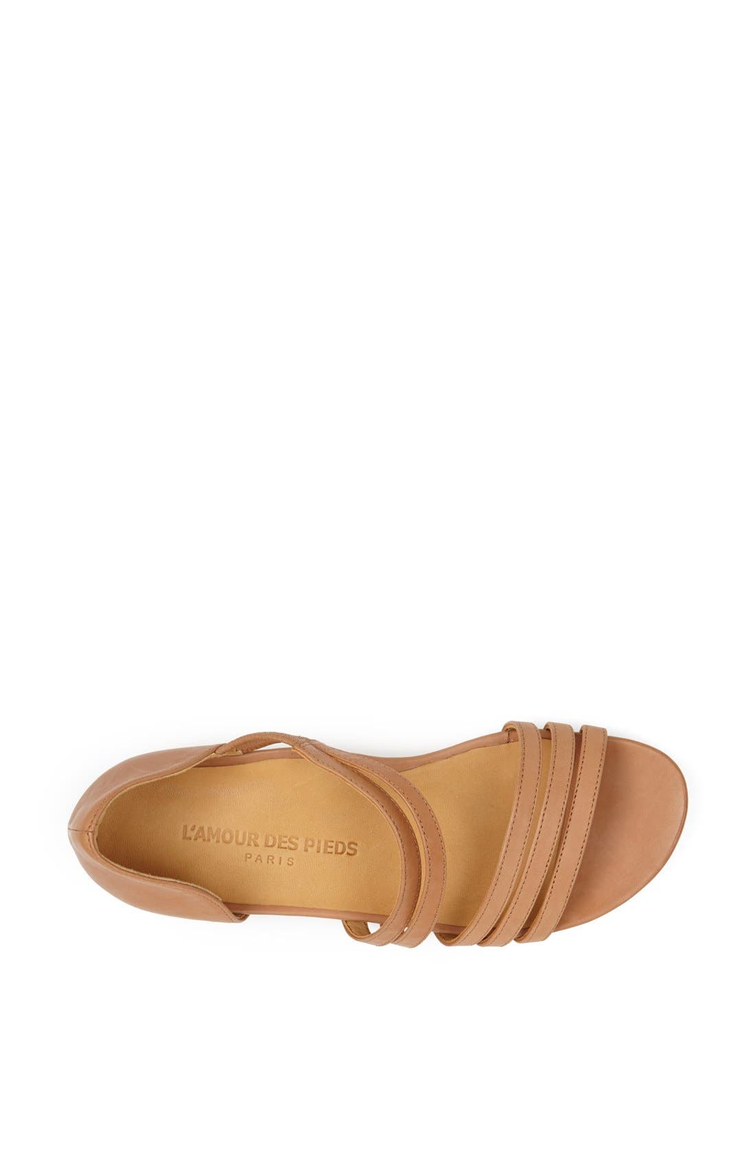 'Dolce' Sandal, Alternate, color, COGNAC