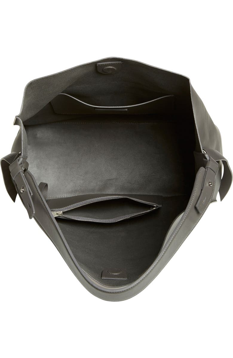 AllSaints 'Paradise North/South' Leather Tote, Alternate, color,