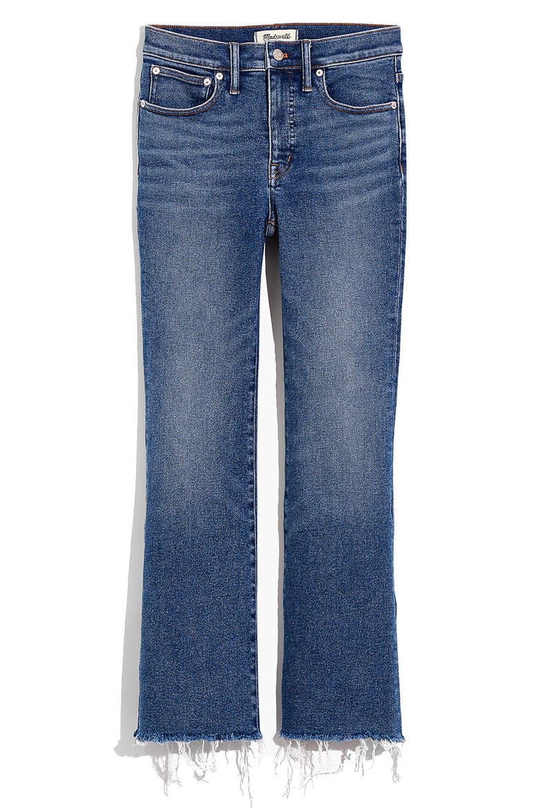 Cali High Waist Demi Boot Jeans, Alternate, color, FLEETWOOD WASH
