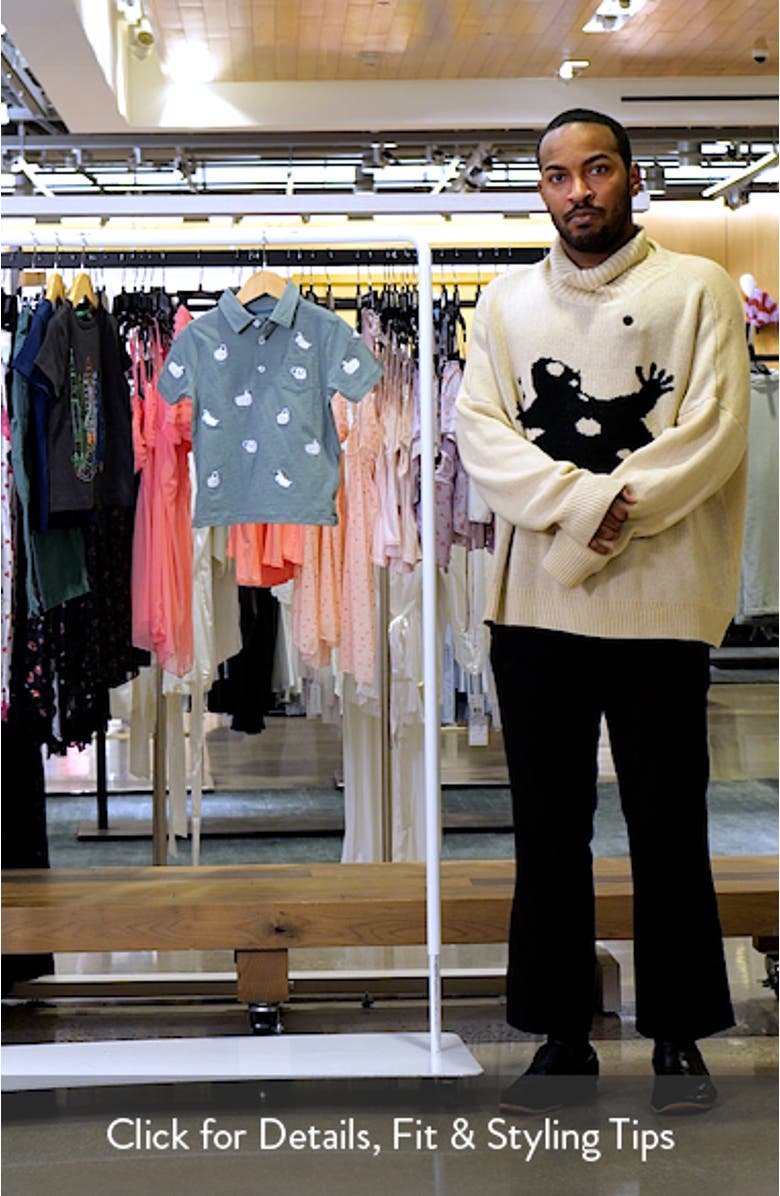 Kids' Embroidered Cotton Slub Polo, sales video thumbnail