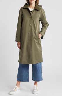 Sam Edelman Mac Longline Coat with Removable Hood