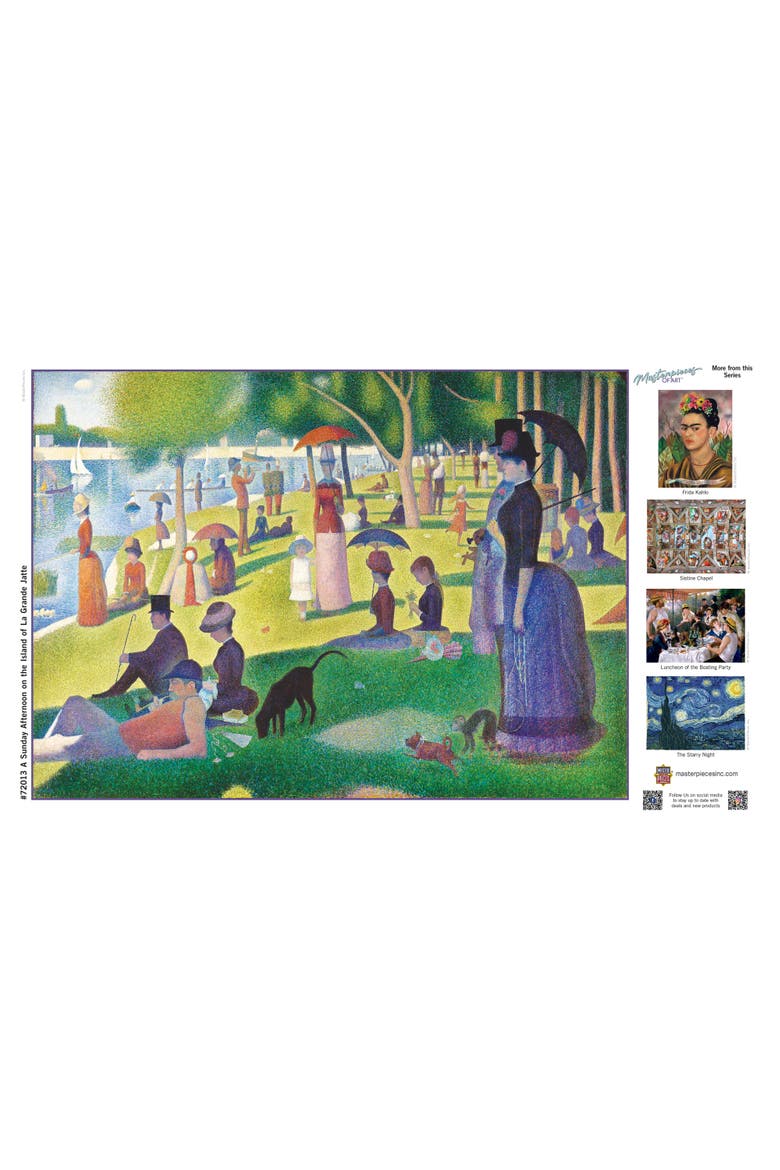 Sunday on La Grande Jatte 1000pc Puzzle, Alternate, color, Multicolor