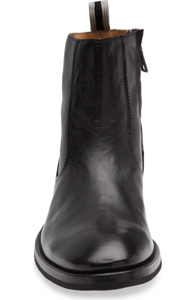 John Varvatos Freeman Zip Boot, Alternate, color, Black