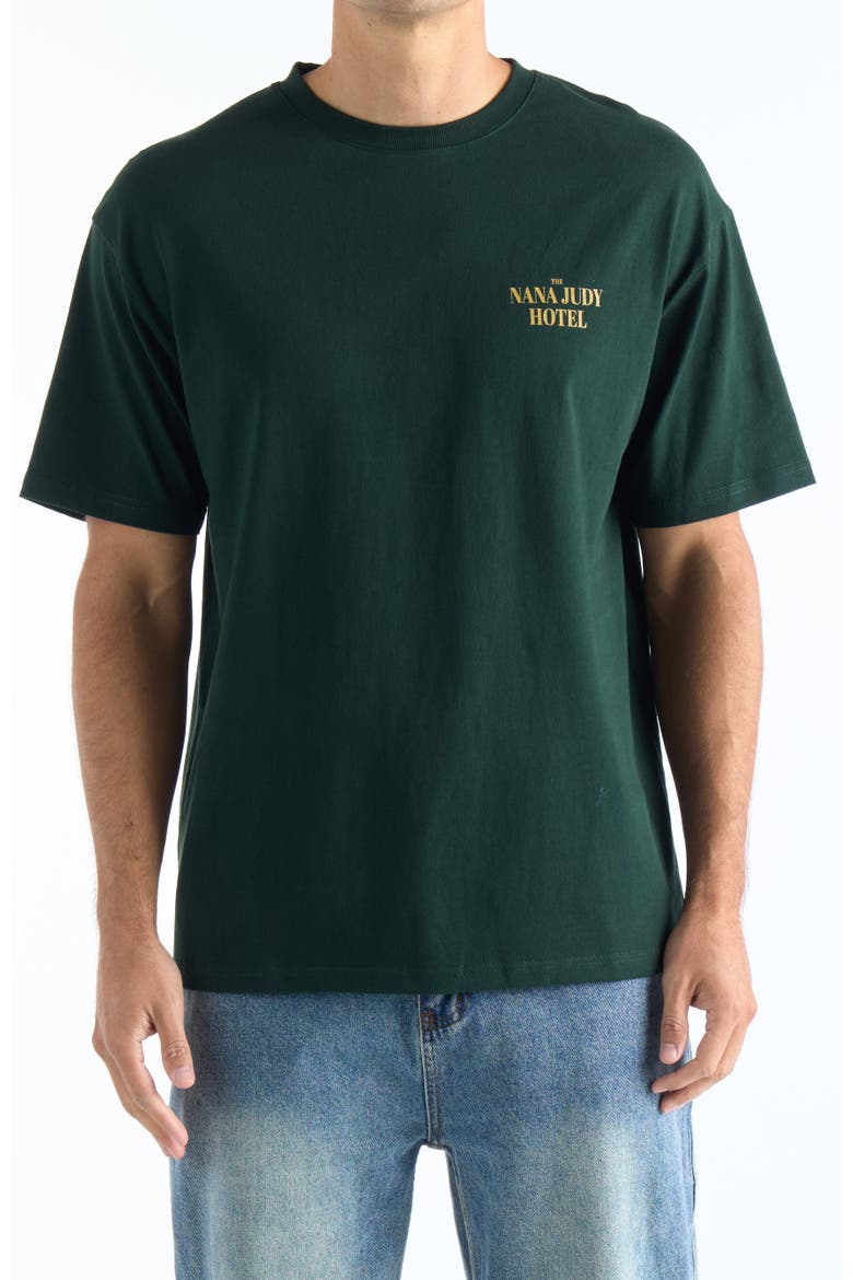 Spencer T-Shirt, Alternate, color, dark green