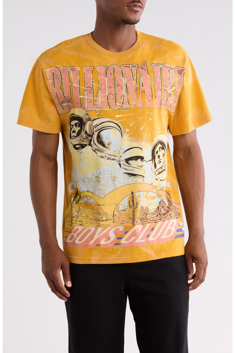 Rushmore Cotton Graphic T-Shirt, Main, color, GOLDEN YELLOW