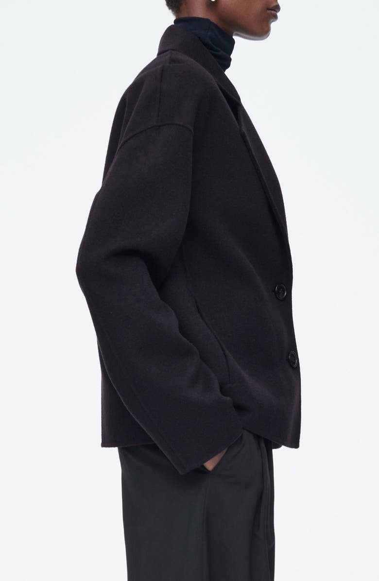 COS Tailored Wool Blend Jacket, Alternate, color, 