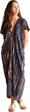 PINK HALEY Madella Printed Kaftan Dress