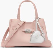 DKNY Bryar Small Satchel with Heart Dangle