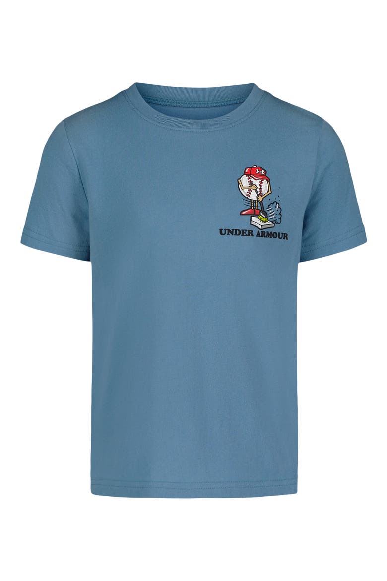 Kids' Clean-Up Crew Graphic T-Shirt, Main, color, BLUE SMOKE