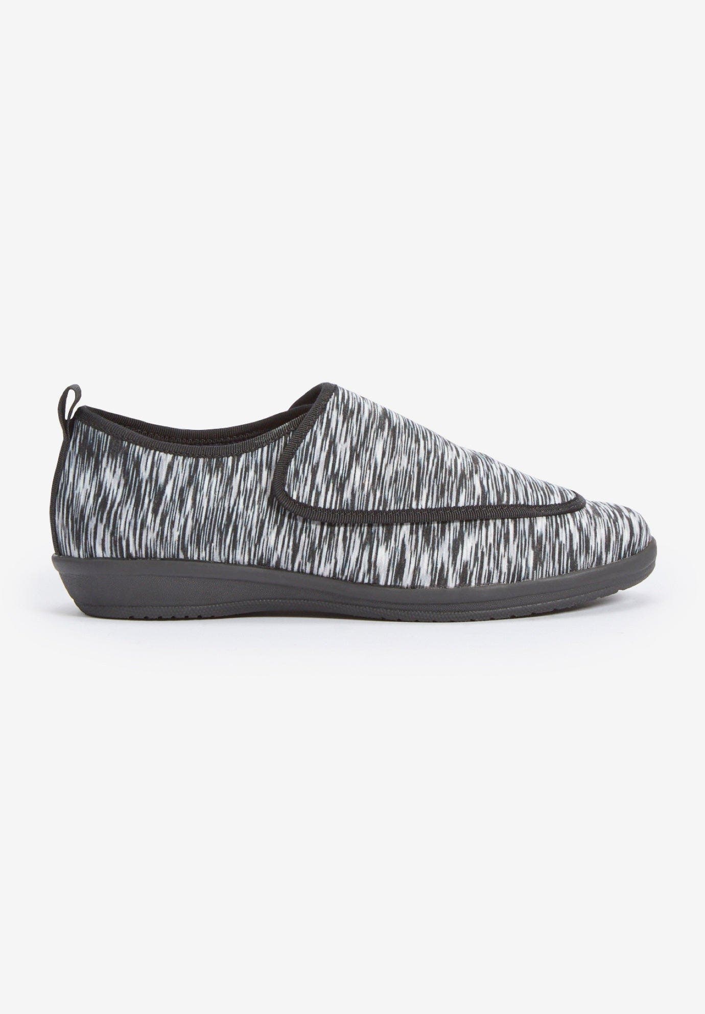 The Coen Orthotic Flat, Alternate, color, BLACK MARLED
