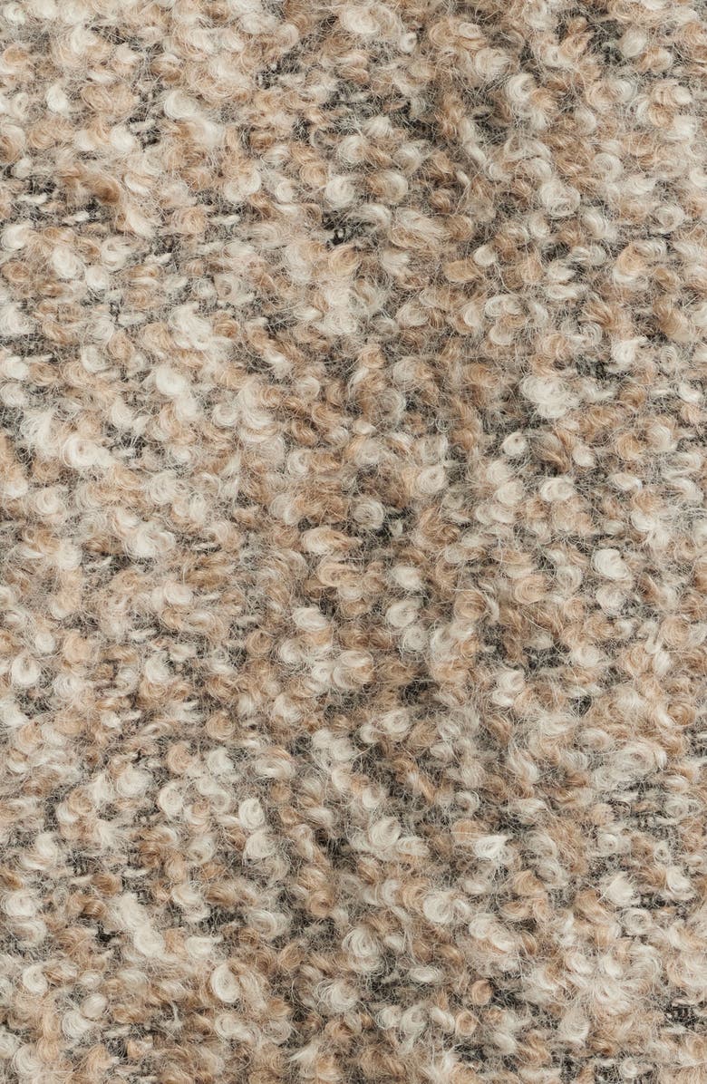 Eileen Fisher Notch Collar Long Coat, Alternate, color, Biscuit Beige