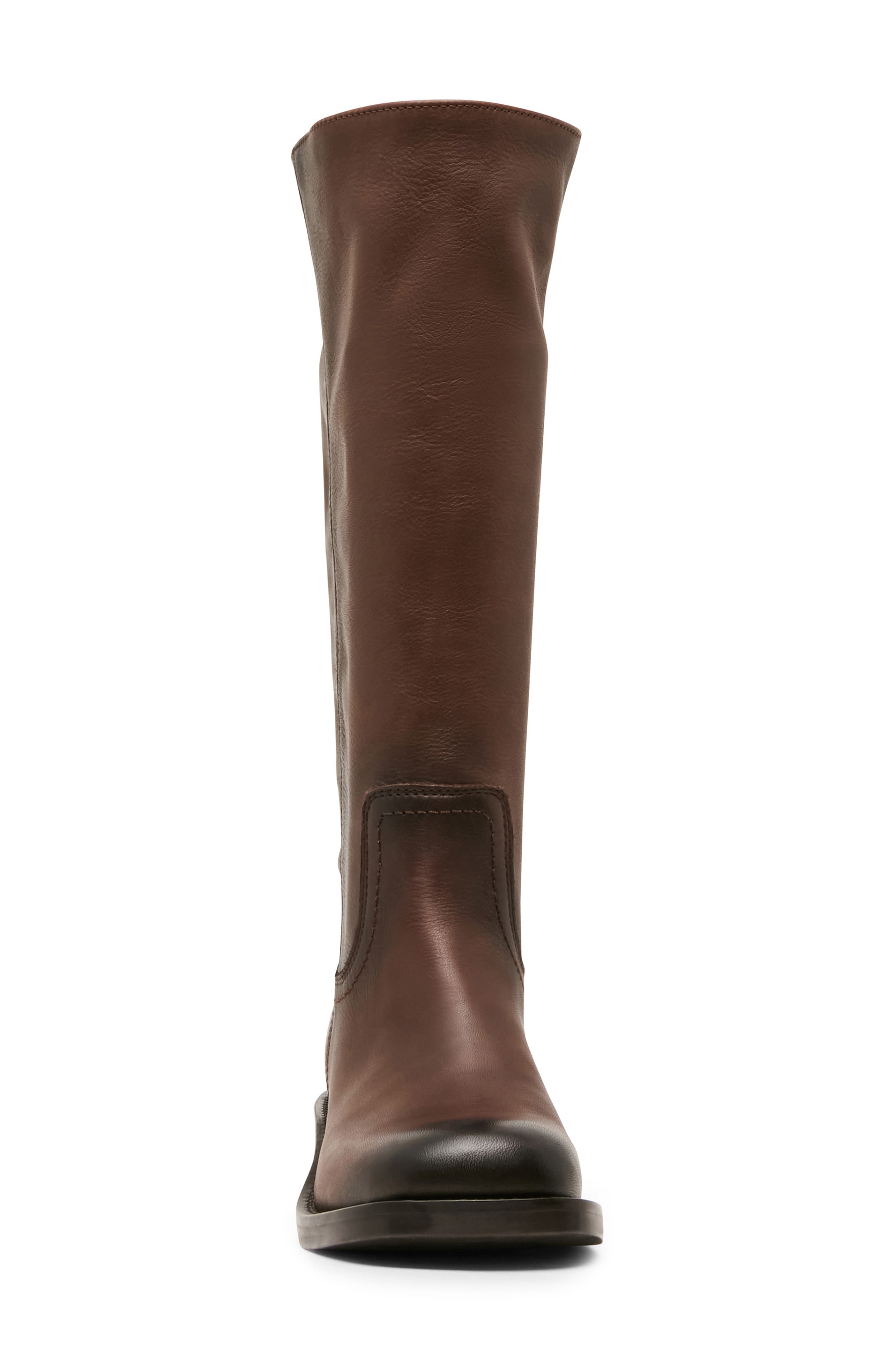 Rubi Knee High Boot, Alternate, color, BROWN LEATHER