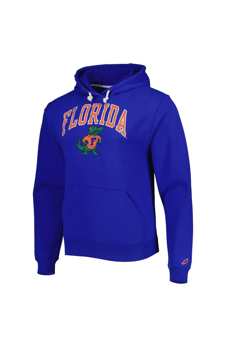 LEAGUE COLLEGIATE WEAR Men's League Collegiate Wear Royal Florida Gators Arch Essential Pullover Hoodie, Alternate, color, Royal