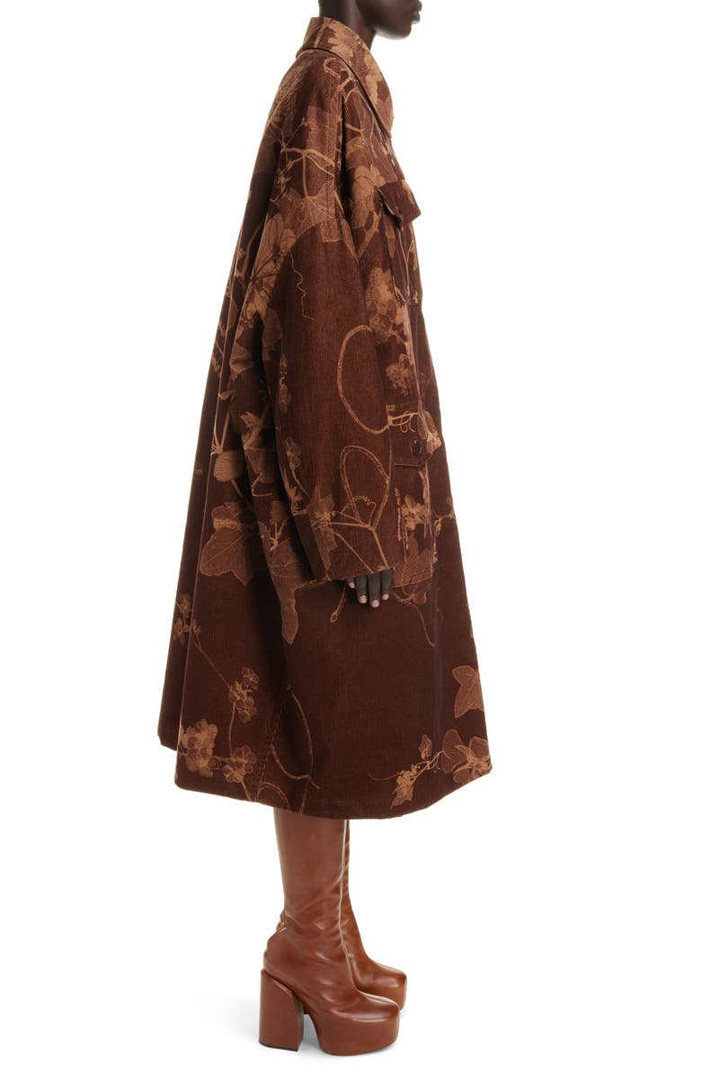 Dries Van Noten Restonas Oversize Reversible Coat, Alternate, color, 