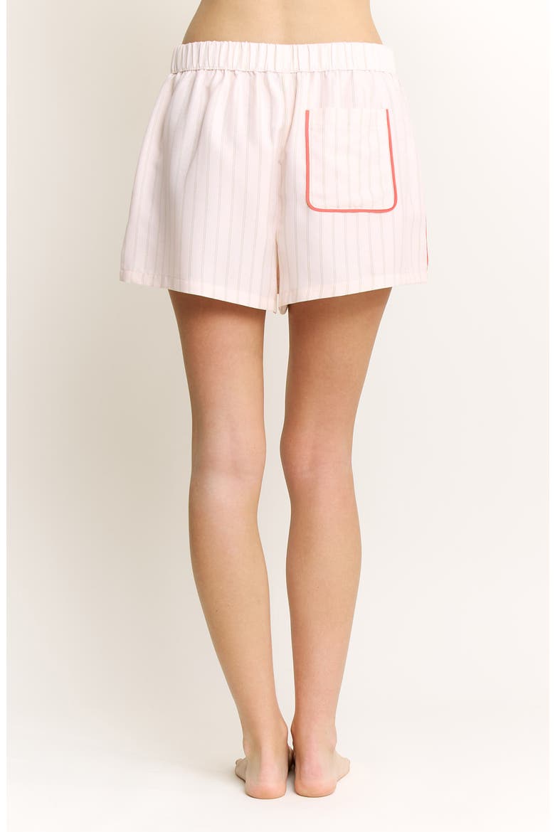 Brunch Date Shorts, Alternate, color, FLORA STRIPE