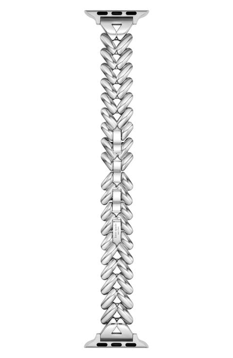 herringbone 16mm Apple Watch® bracelet watchband