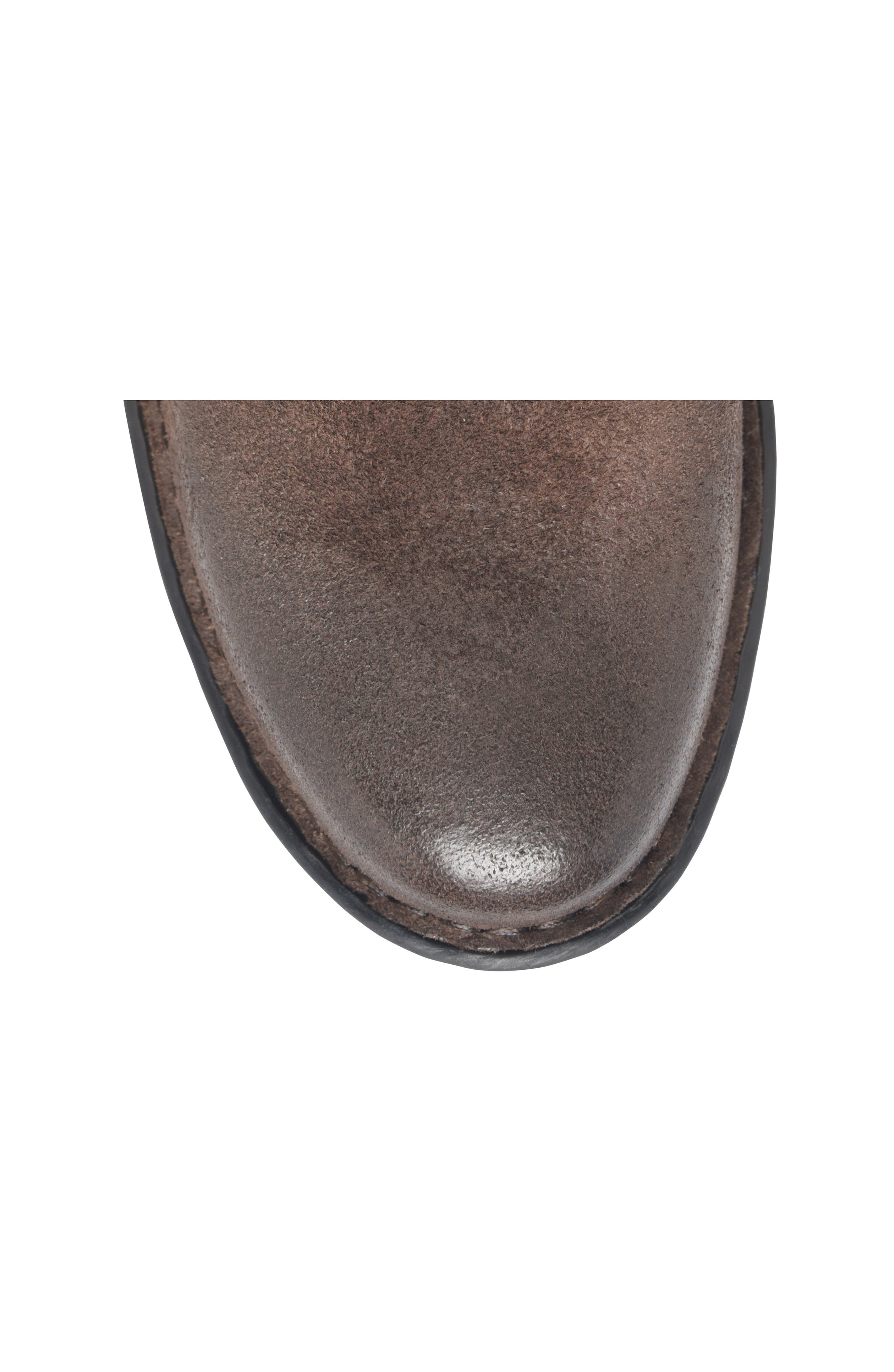 Verona Chelsea Boot, Alternate, color, DARK BROWN DISTRESSED LEATHER