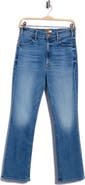 MOTHER The Hustler Flood High Waist Flare Leg Jeans